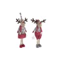 Miniatyrbild 1 av 3: Prydnadsfigur DKD Home Decor Jul Ren Polyester (20 x 10 x 58 cm) (2 antal)