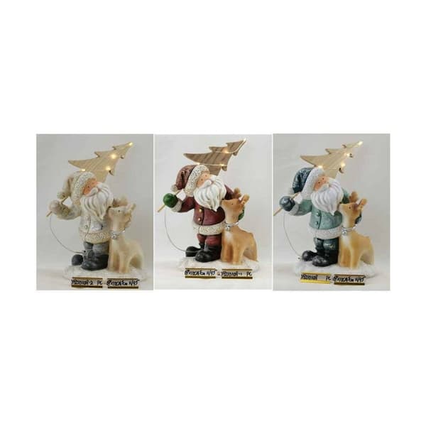 Julgranskula DKD Home Decor Harts (18 x 11 x 23,5 cm) (3 antal)