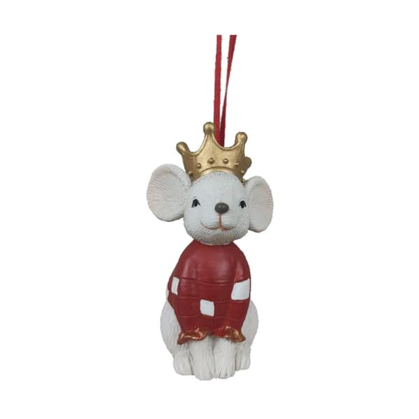 Joulukuusenpallo DKD Home Decor Hartsi eläimet (4,5 x 4 x 7 cm) (6 osaa)