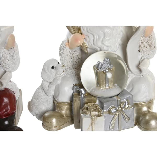 Joulukuusenpallo DKD Home Decor Hartsi (2 osaa) (14 x 12 x 14 cm)