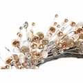 Miniatyrbillede 2 af 3: Adventskrans DKD Home Decor Metal Polyester (40 x 10 x 40 cm) (2 enheder)