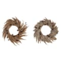 Miniatyrbillede 1 af 4: Adventskrans DKD Home Decor Blomst (2 enheder) (60 x 5 x 60 cm)