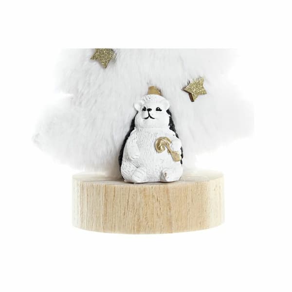 Julepynt DKD Home Decor Træ Polyester MDF Harpiks (12 x 8 x 15,5 cm) (2 enheder)