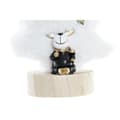 Miniatyrbillede 2 af 3: Julepynt DKD Home Decor Træ Polyester MDF Harpiks (12 x 8 x 15,5 cm) (2 enheder)