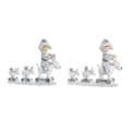 Miniatyrbillede 1 af 3: Julepynt DKD Home Decor Harpiks (17 x 7,5 x 13,5 cm) (2 enheder)