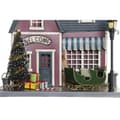 Miniatyrbillede 2 af 3: Julepynt DKD Home Decor Metal PVC Hus (30 x 12,5 x 40 cm) (2 enheder)