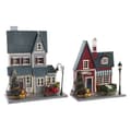 Miniatyrbillede 1 af 3: Julepynt DKD Home Decor Metal PVC Hus (30 x 12,5 x 40 cm) (2 enheder)