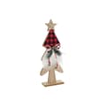 Pikkukuva 1 / 3: Joulukuusenpallo DKD Home Decor Musta Punainen Puut 11,5 x 4 x 31 cm
