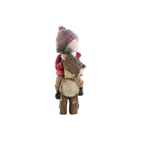 Julepynt DKD Home Decor Multifarvet Børn 18 x 24 x 45 cm (2 enheder)