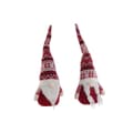 Miniatyrbillede 1 af 2: Julepynt DKD Home Decor Hvid Rød Dværg 16 x 11 x 42 cm (2 enheder)