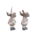 Miniatyrbild 1 av 3: Julgranskula DKD Home Decor Multicolour Ren 16,5 x 11,4 x 40,6 cm (2 antal)