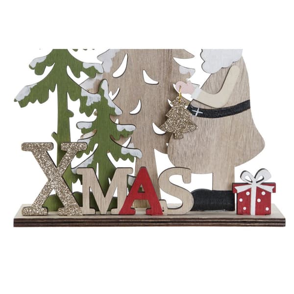 Joulukuusenpallo DKD Home Decor Monivärinen 18 x 5 x 20 cm (2 osaa)