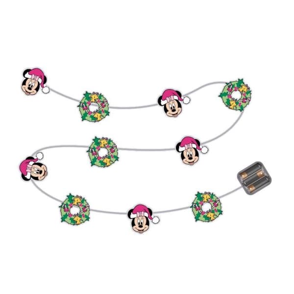ARDITEX WD14014 Julgransljus med 10 varma LED-lampor - 165cm. från DISNEY-Minnie