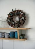 Miniatyrbild 3 av 4: Heitmann deco julkrans - 1090956 - Krans med kottar och löv - Brun/Grön - ca. 35-35 cm
