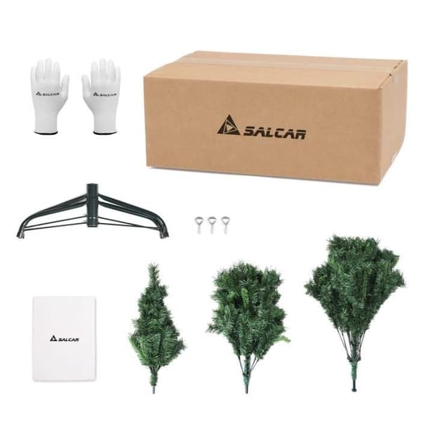 Julgran - SALCAR - 210 cm - PVC - Inomhus - Klassisk