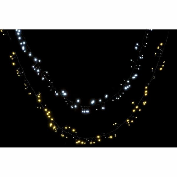 Belysningsremsa DKD Home Decor LED Vit Gul PVC (5 x 1 x 200 cm) (2 pcs)