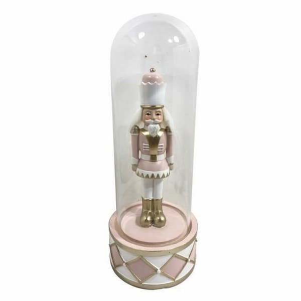 Julgranskula DKD Home Decor Glas Harts Nötknäppare (10 x 10 x 26 cm) (2 antal)