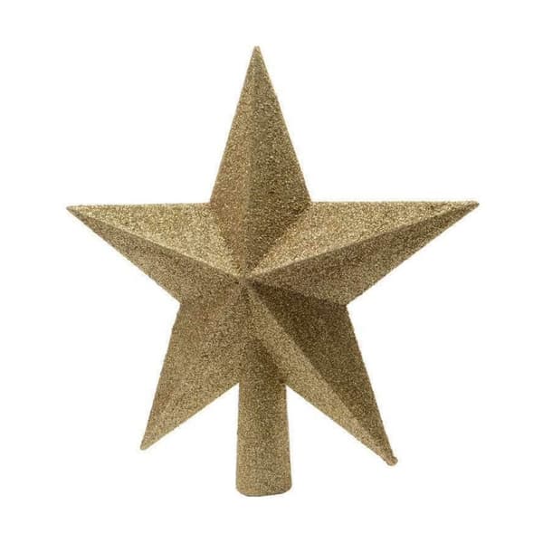 Julstjärna Decoris Gyllene 19 x 2,5 x 19 cm 19 X 4,2 X 19 CM Plast