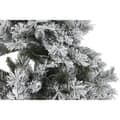 Miniatyrbild 5 av 5: Julgran DKD Home Decor Vit Grön Metall Polyetylen Snöfall 130 x 130 x 218 cm