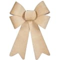 Miniatyrbild 2 av 2: Lasso Krist+ HJ1-12042 Beige PVC 16 x 24 x 4 cm Julgranskula (12 antal)