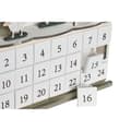 Miniatyrbild 3 av 6: Adventskalender DKD Home Decor Trä 34 x 8,5 x 36,5 cm (2 antal)