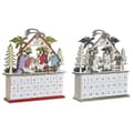 Miniatyrbild 1 av 6: Adventskalender DKD Home Decor Trä 34 x 8,5 x 36,5 cm (2 antal)