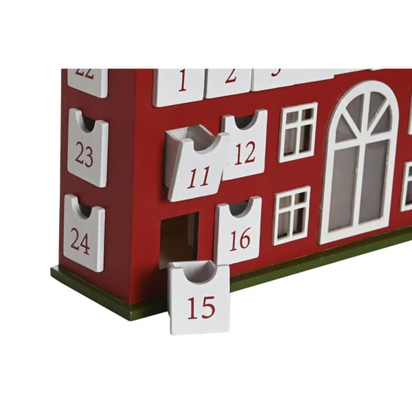 Adventskalender DKD Home Decor Trä 37,5 x 8,5 x 31 cm (2 antal)