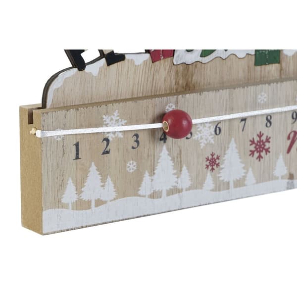 Adventskalender DKD Home Decor Trä MDF 45 x 1 x 19 cm 45 x 2 x 19 cm (2 antal)