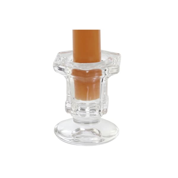 Ljus DKD Home Decor Grå Orange Jul 2 x 2 x 20 cm (4 Delar) (2 antal)