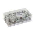 Miniatyrbillede 3 af 3: Lys DKD Home Decor Hvid Jul 10 x 10 x 7 cm 19 x 10.5 x 7 cm (2 enheder)