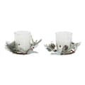 Miniatyrbillede 1 af 3: Lys DKD Home Decor Hvid Jul 10 x 10 x 7 cm 19 x 10.5 x 7 cm (2 enheder)