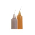 Miniatyrbillede 3 af 4: Lys DKD Home Decor Grå Orange Jul 2 x 2 x 20 cm (4 Dele) (2 enheder)