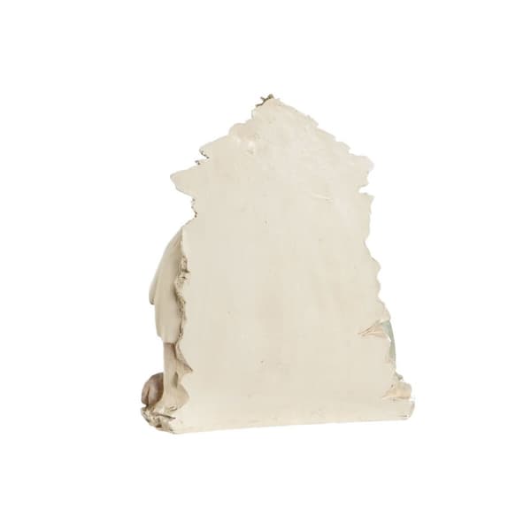 Kynttilä DKD Home Decor Sininen Valkoinen Pinkki Hartsi 24 x 8 x 27,5 cm (2 osaa)