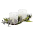 Miniatyrbild 4 av 4: Ljus DKD Home Decor Gyllene Silvrig Jul 10 x 10 x 7 cm (2 antal)