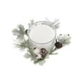 Miniatyrbild 2 av 3: Ljus DKD Home Decor Vit Jul 15 x 15 x 5.5 cm 13 x 13 x 5,5 cm