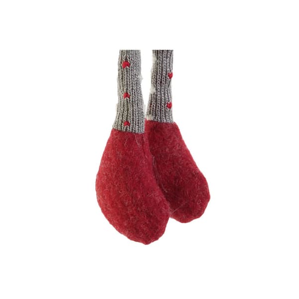 Adventskrans DKD Home Decor Multifarvet Træ 30 x 7 x 46 cm (2 enheder)