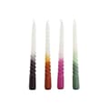 Miniatyrbilde 4 av 4: Stearinlys DKD Home Decor Flerfarget 2 x 2 x 25 cm 2 x 2 x 20 cm (4 Deler) (4 enheter)