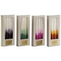 Miniatyrbilde 1 av 4: Stearinlys DKD Home Decor Flerfarget 2 x 2 x 25 cm 2 x 2 x 20 cm (4 Deler) (4 enheter)