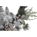 Miniatyrbilde 4 av 4: Adventkranse DKD Home Decor Naturell flettet Ananas Snøfall 46 x 7 x 46 cm (2 enheter)