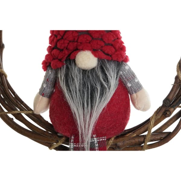 Adventkranse DKD Home Decor Flerfarget Tre 30 x 7 x 46 cm (2 enheter)