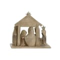 Pikkukuva 2 / 2: Seimikuvaelma DKD Home Decor Sininen Ruskea Kullattu Hartsi 7 x 7 x 15,5 cm (2 osaa)