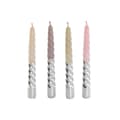 Miniatyrbillede 4 af 4: Lys DKD Home Decor To-farvet 2 x 2 x 18,5 cm (4 Dele) (4 enheder)