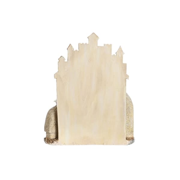 Betlehem dekoration DKD Home Decor Grå Gylden Harpiks 22 x 6 x 26 cm (2 enheder)