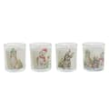 Miniatyrbillede 1 af 2: Stearinlys DKD Home Decor Hvid 5 x 5 x 6 cm (4 enheder)