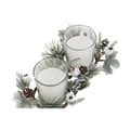 Miniatyrbild 2 av 3: Ljus DKD Home Decor Vit Jul 10 x 10 x 7 cm 19 x 10.5 x 7 cm (2 antal)