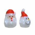 Miniatyrbild 1 av 2: Prydnadsfigur Lumineo 491239 10,5 x 10,5 x 15 cm LED Insida