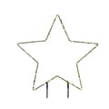 Miniatyrbild 1 av 2: Belysning dekoration Lumineo PVC Julstjärna 38 cm Insats MicroLED