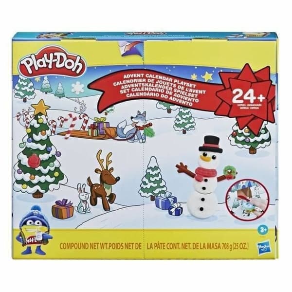 Adventskalender Play-Doh Plast Jul (24 Deler)