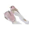 Miniatyrbild 2 av 3: Julgranskula DKD Home Decor Polyester Madár (22 x 7 x 8 cm) (2 antal)
