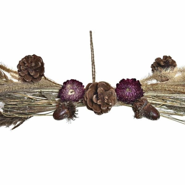 Julgranskula DKD Home Decor Blomster (60 x 15 x 8 cm) (2 antal)